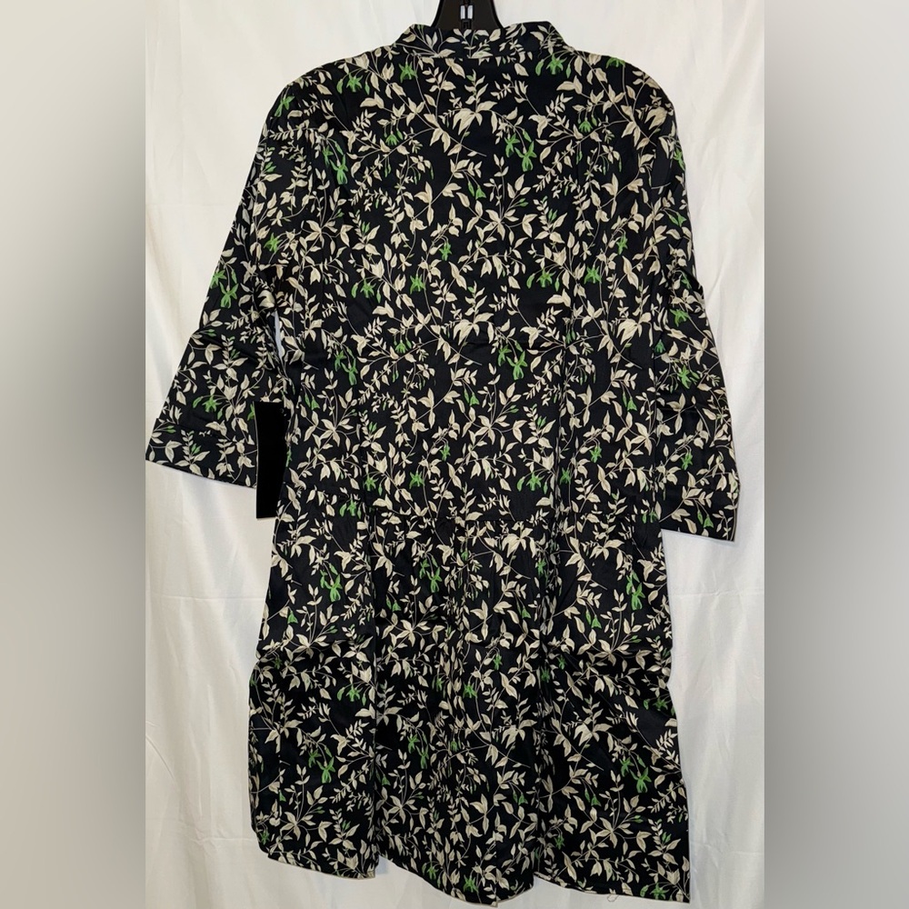 Verdant Iris Royal Shirt Dress - Picture 7 of 10
